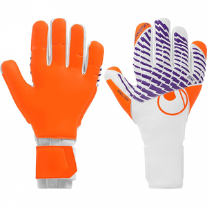 Uhlsport CYBERTEC Absolutgrip HN Maignan - white/fluo-orange - 7