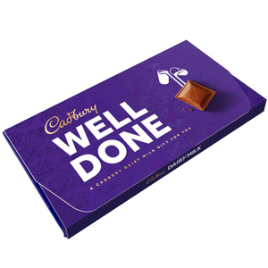 Cadbury Dairy Milk "Well Done" Chocolate Bar with Gift Envelope 110g