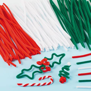 Pack économique de fils chenille de Noël