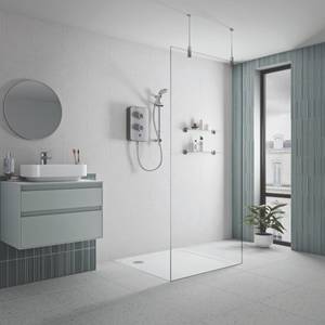 Slim Duo Electric Shower 8.5kw - Titanium Grey