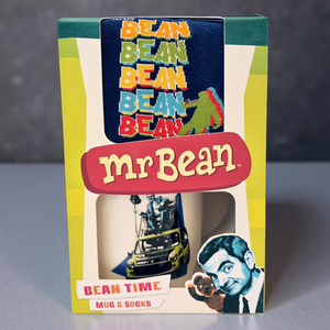 Mr Bean Mugs & Socks Set