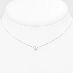 Signature Silver Freshwater Pearl Choker Necklace