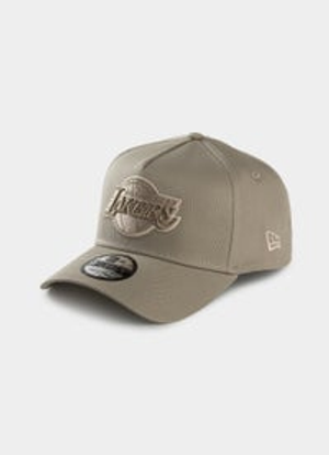 New Era NBA 9Forty A-Frame Los Angeles Lakers Pebble Stone Snapback Cap