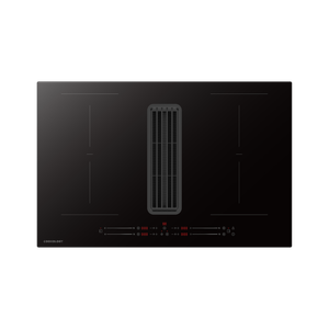 80cm 4-Zone Induction Hob with Built-In Ventilation - 7400W
