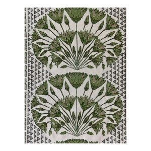 Anna French Af9623 Cairo Green and White Fabric 2 1/2 Yards