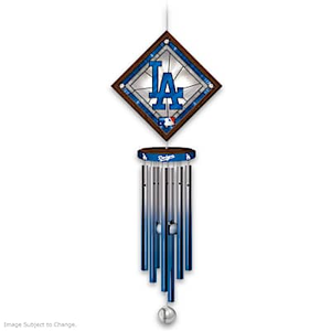 Los Angeles Dodgers Wind Chime