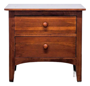 Ethan Allen American Impressions Two Drawer Cherry Nightstand