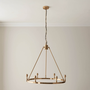 Chester 6 Light Brass Pendant