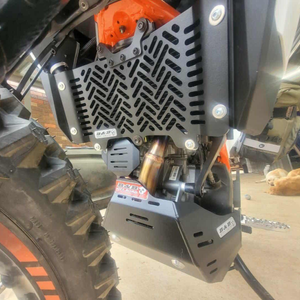 Radiator Guard - KTM 390 Adventure R/Adventure X/Enduro R/SMC R 25-26 - Black PC