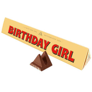 Toblerone "Birthday Girl" Chocolate Bar 100g