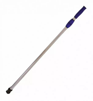 Manico Asta Telescopica in Alluminio Professionale per Piscina - Allungabile 3 x 1,5 Mt - Tot 4,50 MT - Linea Super Pro
