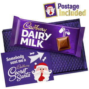 Secret Santa Dairy Milk Chocolate Bar