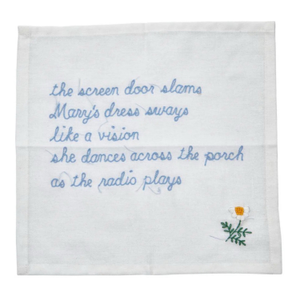Thunder Road - Vintage Cotton Linen Textile (one size)