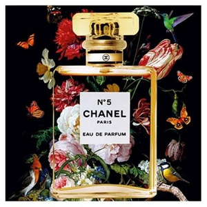 PopArt - Limited Edition Fleur de Chanel 100x100cm