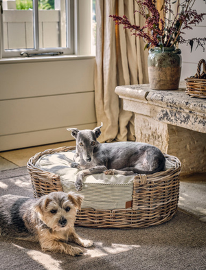 Bembridge Pet Bed - Rattan, Natural, Medium