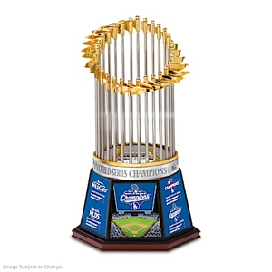 2025 World Series Champions Dodgers Trophy Sculpture