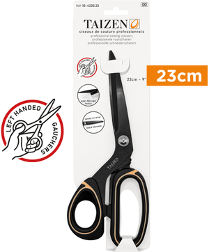 Ciseaux professionnels de couture gauchers 23 cm Taizen