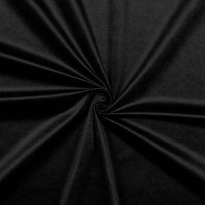 Tissu velours luxe d'ameublement - Noir