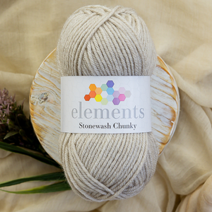 Elements Stonewash Chunky - Stone (004)