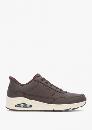 Men’s Slip-Ins Uno Banksia Chocolate Trainers
