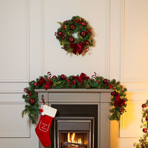 Luxury Decorated Christmas Garland