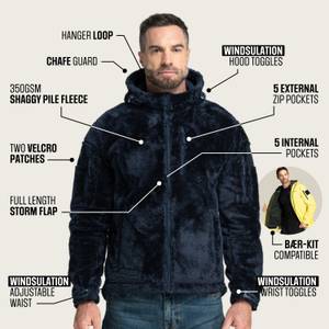 BÆRSkin Shaggy Hoodie