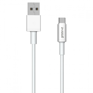 Groove GVMA003WE, USB-C to USB-A Charging Cable 2M