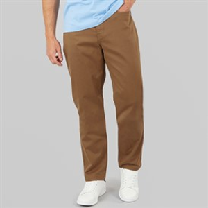 Crew Clothing Mens Five Pocket Bedford Cord Trousers Heritage Tan