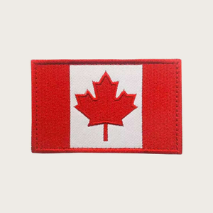 Canadian Flag Velcro Patch