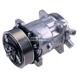 12V A/C Compressor Replacement for Sanden 4660 4710 4711 6006 6022 7244 8028 8100 8175 8230