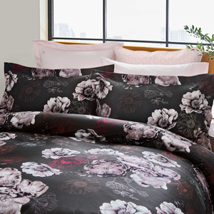 Fresh Start Duvet Cover SET, Charcoal