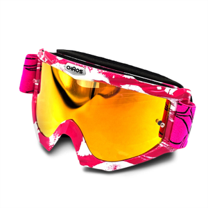 Chaos Kids MX Goggles Pink 2025