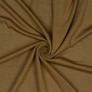 Tissu jersey tencel modal - Marron clair
