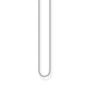 Silver Plain Chain Carrier Necklace