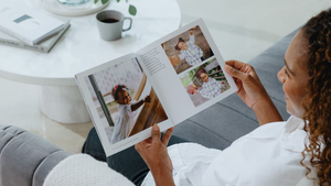 Large Square Softcover Photo Book