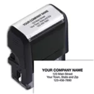 Self-Inking Name and Address Stamp - 4 Lines
