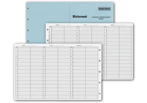 2 Person Appointment Book Refill Pages 8am-9:45pm
