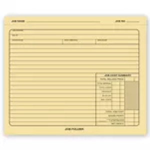 Manila Folder - Job Folder