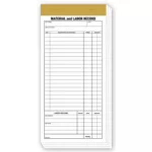 Compact Material and Labor Records
