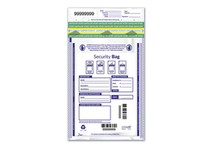 9 x 12" Single Pocket Deposit Bag, Opaque