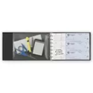 Seven Ring Binder for 3-On-A-Page Checks