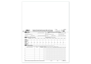1095C Employer Provided Health Insurance - 50 sheets/pk