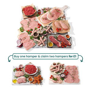 Buy 1 hamper & claim 2 extra for £1