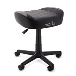 modul Premium Footstool, Black and Grey
