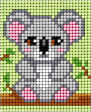 Kit canevas enfant - Petit koala