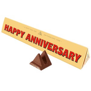 Toblerone "Happy Anniversary" Chocolate Bar 100g