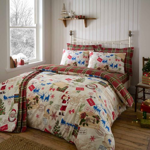 KING DUVET COVER Classic Christmas