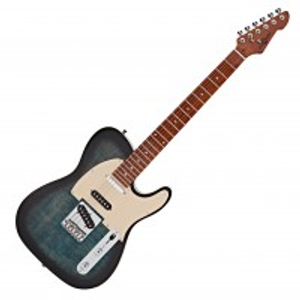 Knoxville Select Electric Guitar SSS By Gear4music, Denim Burst