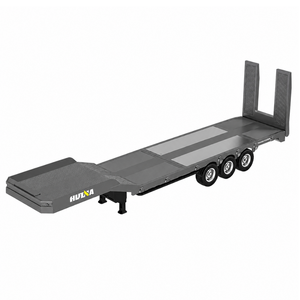 Huina RC Haulage Flatbed Trailer for CY1501 Haulage Truck - Silver