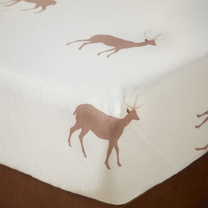 BRUSHED COTTON HART Double Fitted Sheet